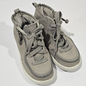 Billy Boots Adaptive Shoes AFO  Sneakers Toddler Kid Size 12 Grey High